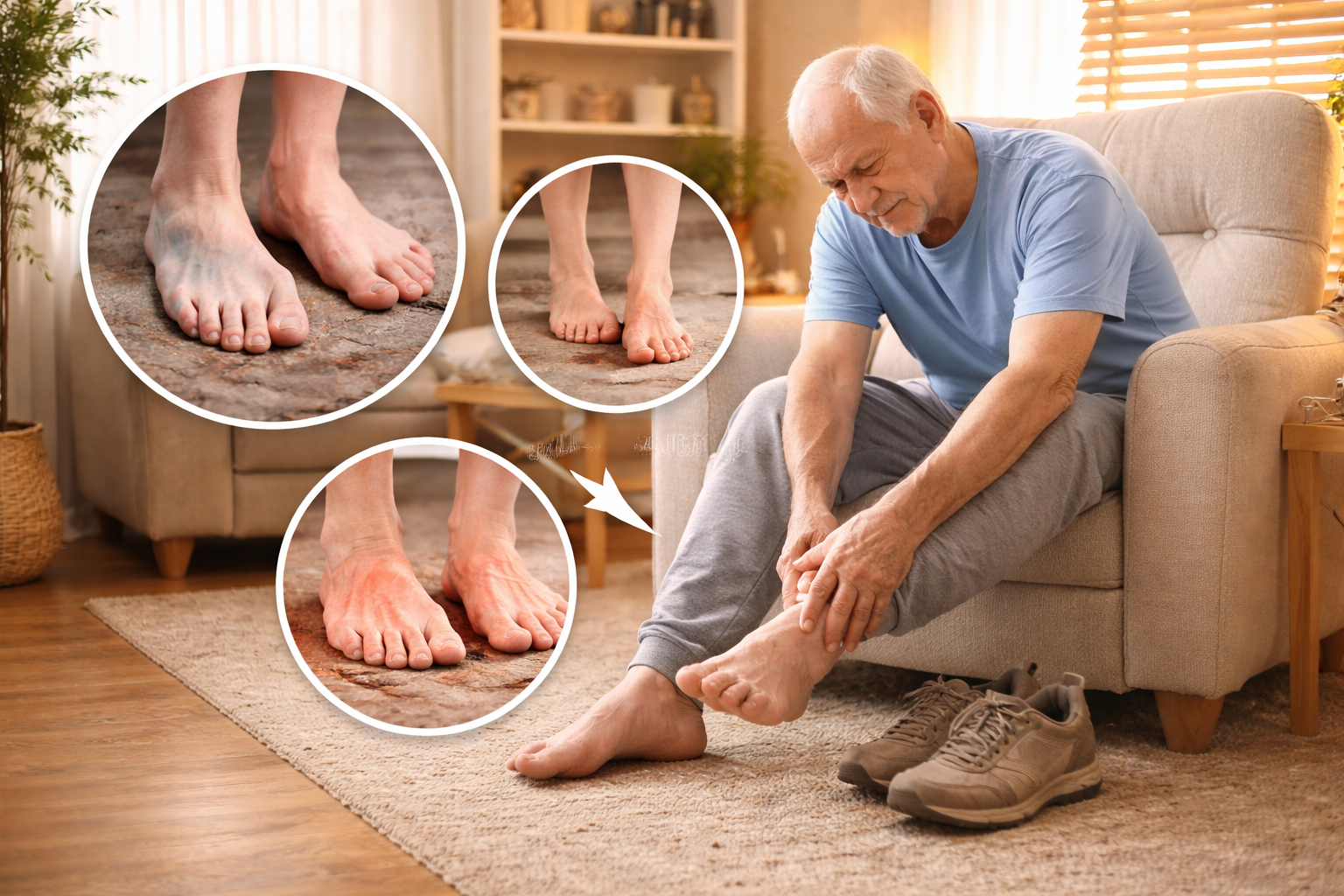 What Happens to Your Feet When You Stop Being Active