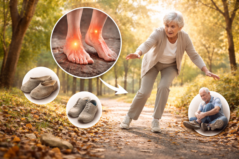 Why Falls Often Start at the Feet